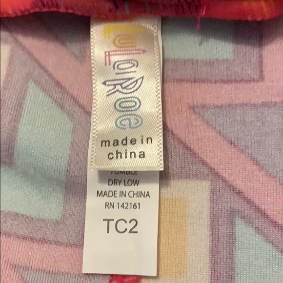 BNWOT LULAROE TC2 LEGGINGS - Picture 2 of 5